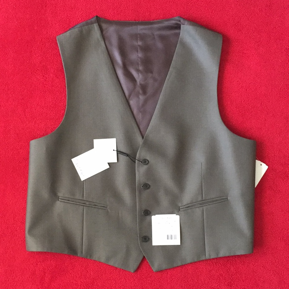 Calvin Klein Suit Vest. - Picture 2 of 8